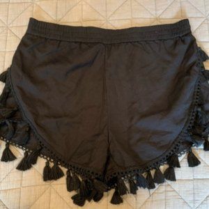 H&M Conscious Tassel Shorts NWT